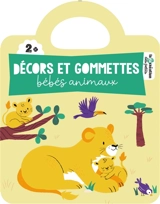 Décors et gommettes : bébés animaux - Solenne & Thomas