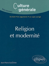 Religion et modernité - Jean-Pierre Sultana