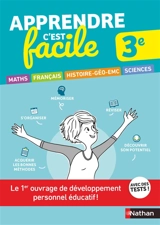 Apprendre, c'est facile 3e : maths, français, histoire géo EMC, sciences - Julien Baque