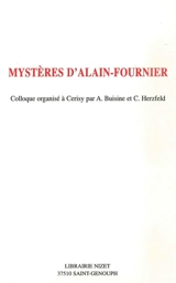 Mystères d'Alain-Fournier