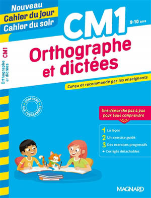 Orthographe et dictées CM1, 9-10 ans - Bernard Séménadisse