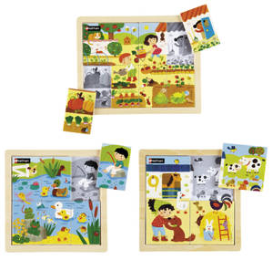 Les 3 puzzles, La campagne
