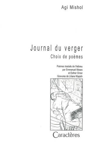 Journal du verger : choix de poèmes - Agi Mishol