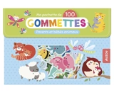 Parents et bébés animaux : ma pochette de 100 gommettes - Inga Wilmink