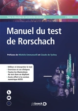 Manuel du test de Rorschach - Pierre Debroux