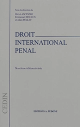 Droit international pénal