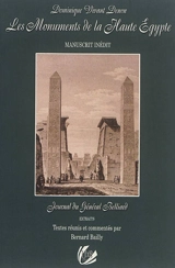 Les monuments de la Haute Egypte : manuscrit inédit - Dominique-Vivant Denon