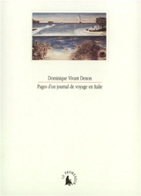 Pages d'un journal de voyage en Italie (1788) - Dominique-Vivant Denon