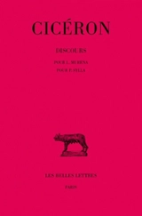 Discours. Vol. 11. Pour Muréna. Pour P. Sylla - Cicéron
