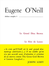 Théâtre complet. Vol. 5 - Eugene O'Neill