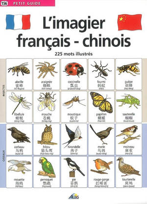 L'imagier français-chinois : 225 mots illustrés - Henri Medori