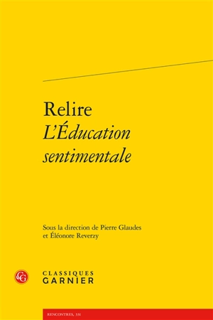 Relire L'éducation sentimentale