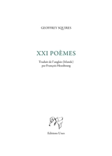 XXI poèmes - Geoffrey Squires