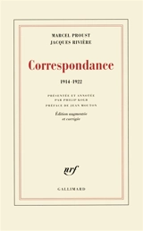 Correspondance : 1914-1922 - Marcel Proust