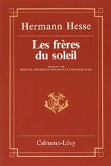 Les frères du soleil - Hermann Hesse