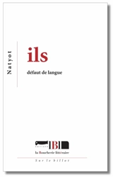 Ils : défaut de langue - Natyot