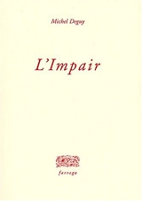 L'impair - Michel Deguy