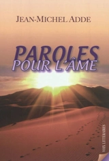 Paroles pour l'âme - Jean-Michel Adde