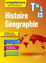 Histoire géographie terminale L, ES - Brice Rabot