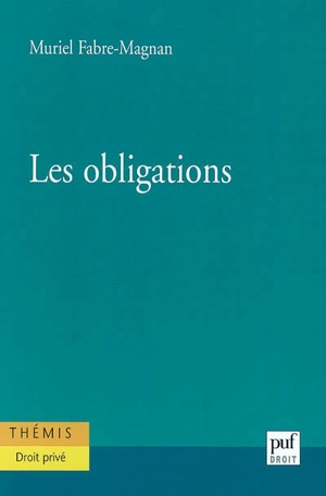 Les obligations - Muriel Fabre-Magnan