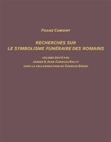 Recherches sur le symbolisme funéraire des Romains - Franz Cumont