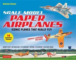 Scale Model Paper Airplane Kit - Andrew Dewar