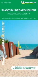 CARTE PLAGES DU DEBARQUEMENT - PRESQU'ILE DU COTENTIN - Collectif