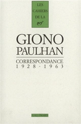 Correspondance 1928-1963 - Jean Giono