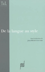De la langue au style