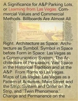 Robert Venturi Denise Scott-Brown Learning From Las Vegas (facsimile edition) - Robert Venturi