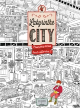 Labyrinthe city : pourrez-vous tout colorier ? - Hiro Kamigaki