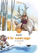 Vie sauvage : 60 coloriages anti-stress - Walt Disney company
