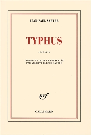 Typhus : scénario - Jean-Paul Sartre