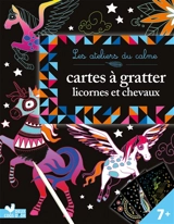 Licornes et chevaux : cartes à gratter - Jessica Secheret