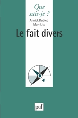 Le fait divers - Annik Dubied