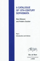 A catalogue of 13th-century sophismata - Sten Ebbesen