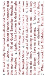Kenneth Goldsmith Seven American Deaths - Kenneth Goldsmith