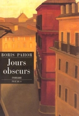 Jours obscurs - Boris Pahor