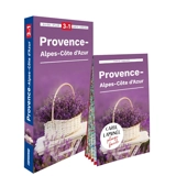 Provence-Alpes-Côte d'Azur : 3 en 1 : guide, atlas, carte laminée - Magdalena Wolak