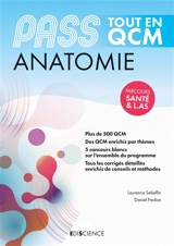 Anatomie, Pass : tout en QCM - Laurence Sebellin