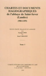 Chartes et documents hagiographiques de l'abbaye de Saint-Sever (Landes) (988-1359)