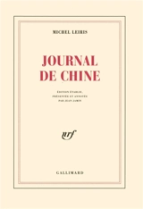 Journal de Chine - Michel Leiris
