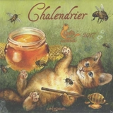 Chalendrier 2017 : chats enchantés - Séverine Pineaux