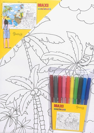 Maxi couleurs : pirates - Corinne Demuynck