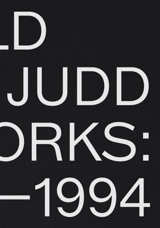 Donald Judd - Donald Judd