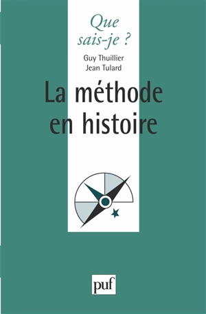 Le métier d'historien - Guy Thullier
