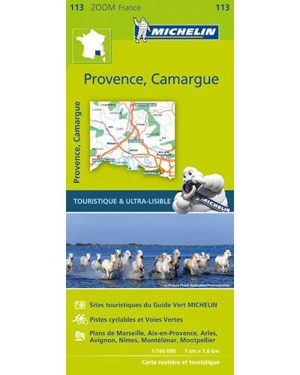 CARTE ZOOM PROVENCE, CAMARGUE - Collectif