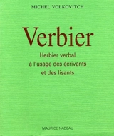 Verbier : herbier verbal - Michel Volkovitch