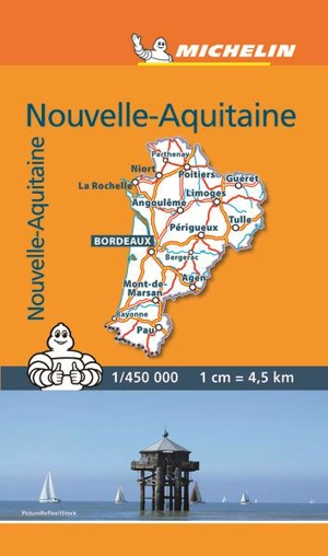 CARTE NOUVELLE AQUITAINE (MINI) - Collectif