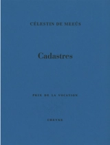 Cadastres - Célestin De Meeûs
